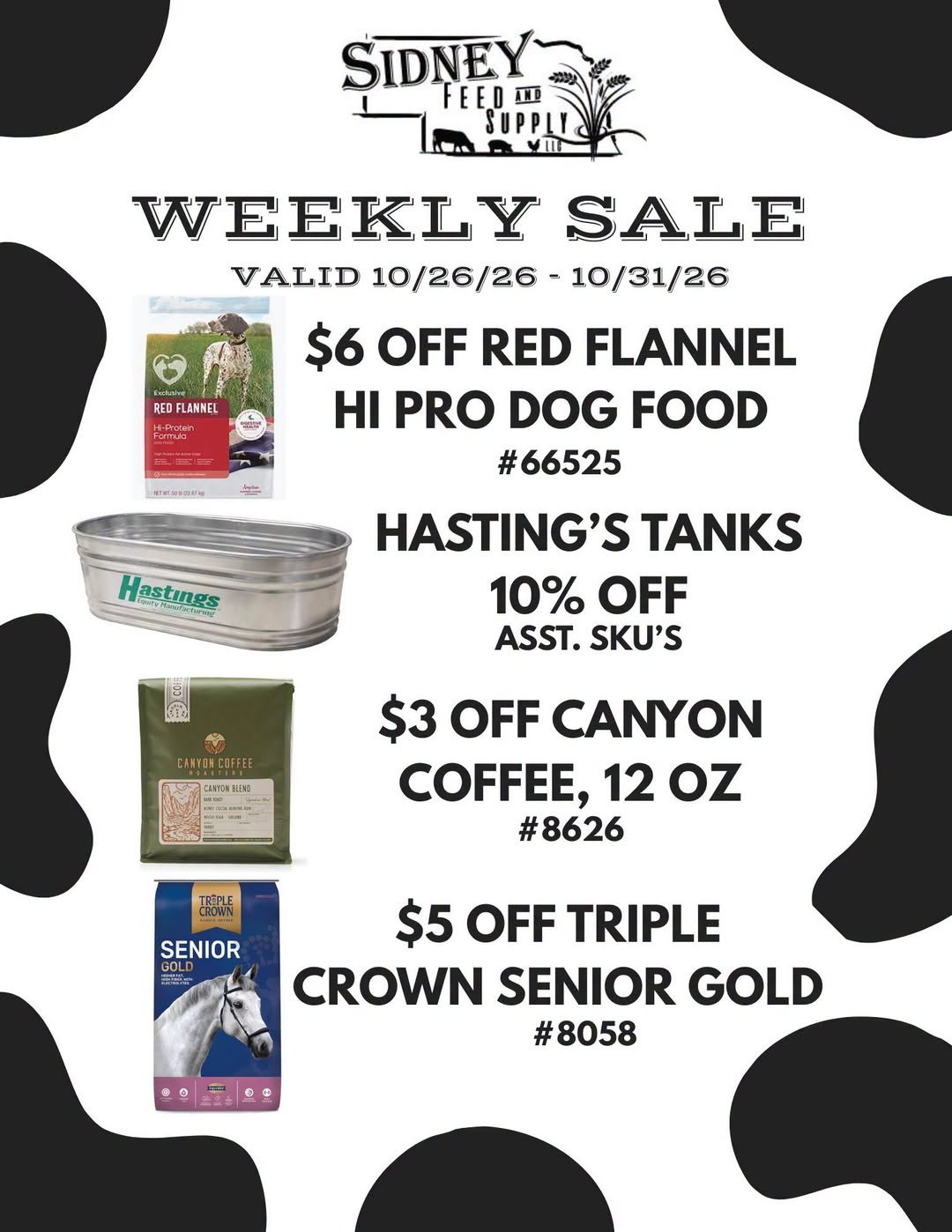Weekly Sale